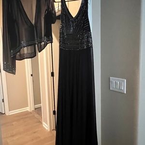 Long formal dress with jacket